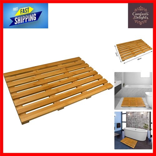 Natural bamboo non slip - natural,