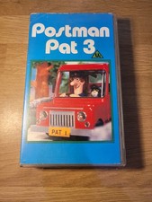 Postman Pat 3 VHS - Original Vintage BBC TV series release video tape untested