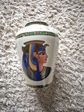 Fathi Mahmoud Limoges Vase Vintage Egyptian Princess