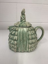 Ye Daintee Ladyee Porcelain Green Tea Pot By Sadler Reg No 824571 England 1930