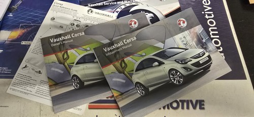 Vauxhall corsa owners manual - corsa,