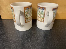 2 x LEMON TREE MUGS TESCO JOHNSON BROTHERS 