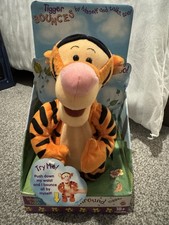 Vintage Disney Tigger Bouncing Talking Jumping Mattel Toy 1998