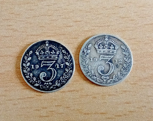 1912 1917 george - george, silver