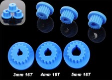 Blue Gear 16T Bore D Hole