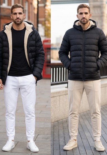 Heat men black hooded - heat,