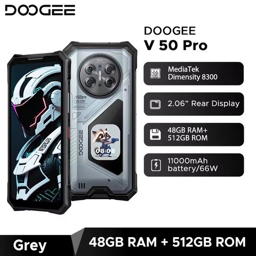 Doogee v50 pro rugged phone - pro,