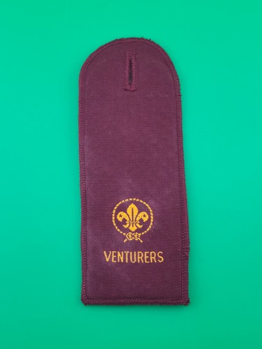 Venturers maroon shoulder - maroon,