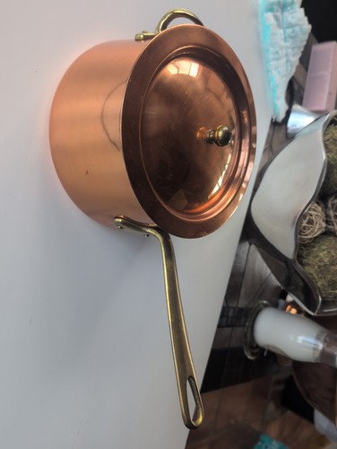Vintage french saucier copper - french,