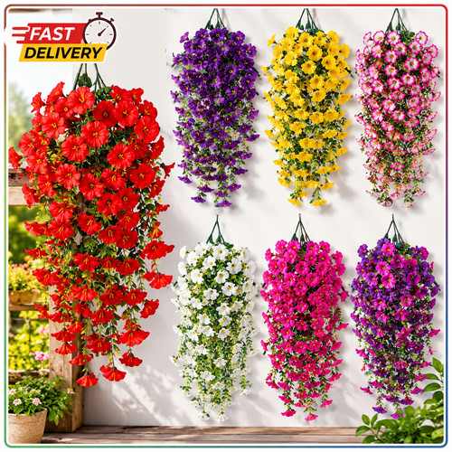 Artificial hanging basket - artificial,
