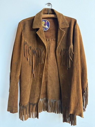 Vintage 1970s suede leather - vintage, suede/leather