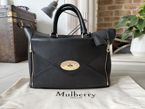 Mulberry willow tote - tote, black