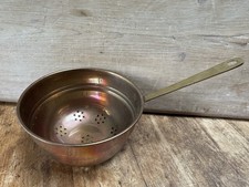 Vintage Copper Strainer /