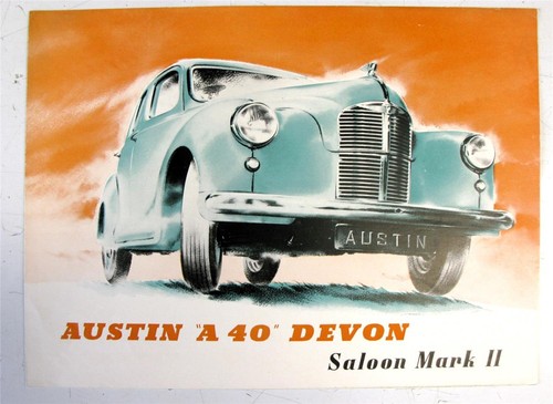 Austin a40 devon car - a40,