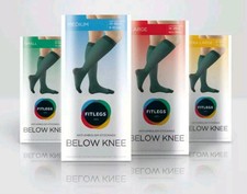 FITLEGS DVT Anti-Embolism Below Knee Stockings, All sizes