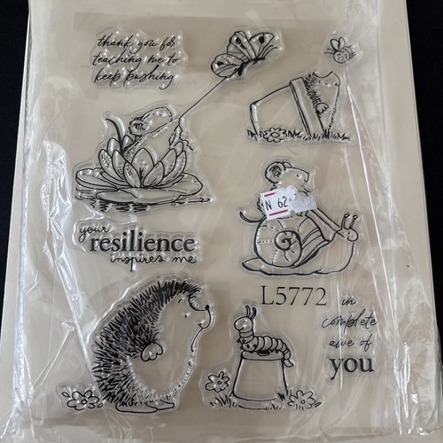 Mice hedgehogs snail stamp - stamp, set