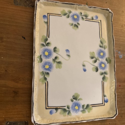 Antique hand painted porcelain - hand,
