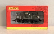 Hornby R6434 Shark Ballast Brake Van DB993792 BR Olive Green - OO Gauge - MIB!