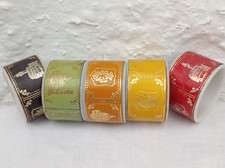 Vintage Napkin Rings Plastic