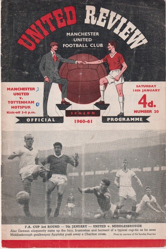 1960 manchester united - united, v