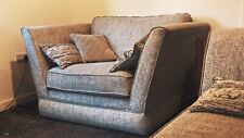 4 Seater Sofa and cuddle chair