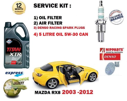 For mazda rx8 13b 2003 - 1.3, 2003->