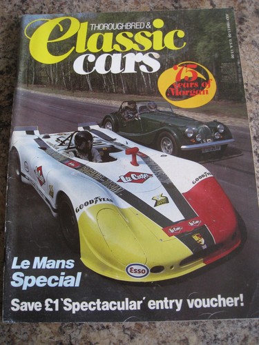 Classic cars magazine - magazine, 1984
