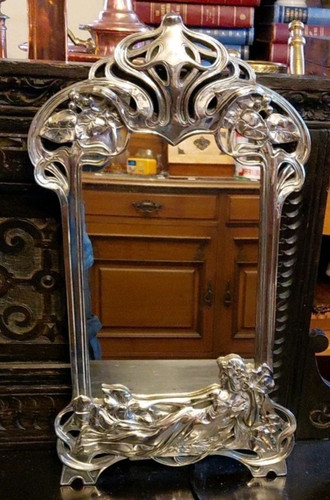 Art nouveau silver plated - nouveau,
