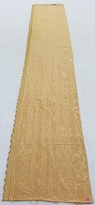 Antique French Golden Moiré Silk Fabric Long Runner 330x61cms