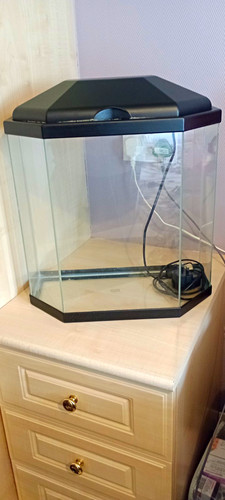 Aqua litre hexagonal glass - 30,
