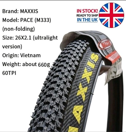 Maxxis pace 26x2 - pace, tyre