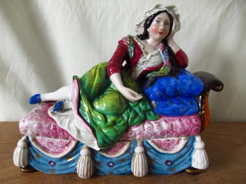 Antique hand painted porcelain - antique,