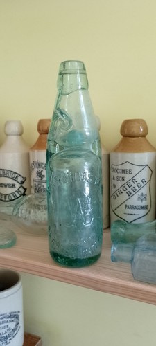 Codd bottle from warminster - from,