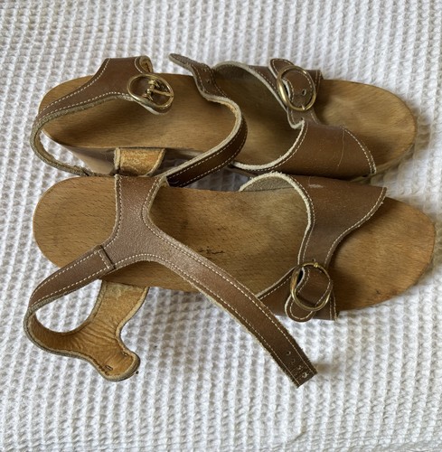 Vintage clarks clog sandals - clarks,