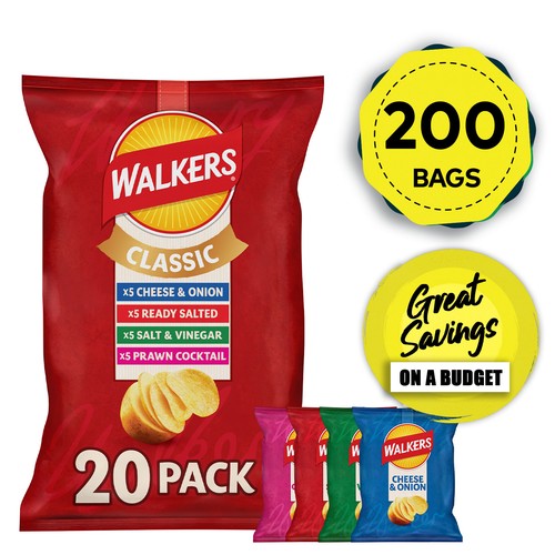 Walkers crisps salted - walkers,