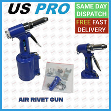 US PRO Professional Air Hydraulic Rivet Gun Pop Riveter Power Tool 8170