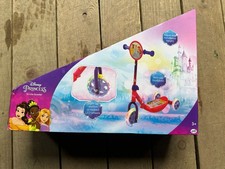 Official Disney Princess Tri Lite Scooter 3 wheels Tri Light UP Kids, Girls