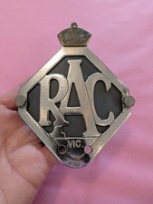 Vintage rac motor badge - rac,