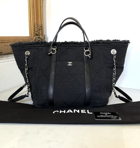 Chanel deauville double sided - double,