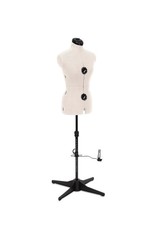 Cream tailors dummy - tailors,