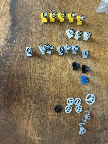 Lego vehicle steering wheels - lego,
