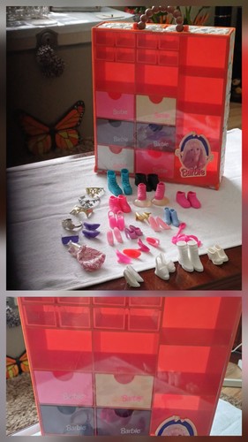 Vintage 1993 barbie shoe boots - vintage,