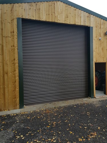 Galvanised steel roller - galvanised,