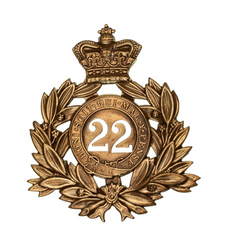 22nd cheshire regiment last - 22nd,