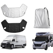 Motorhome External Thermal Screen Cab Cover Blinds For Fiat Ducato 2006-2014 UK