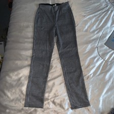 Black white houndstooth - +,