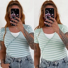 Ladies Debenhams Maine Striped