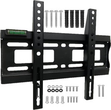 TV Wall Bracket Slim Sturdy Mount 12-65'' Inch 200x200 66lb Level