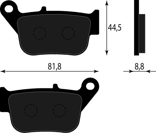 Rear brake pad yamaha - yamaha, x-max