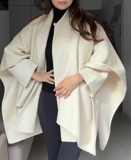 ZARA : ZW COLLECTION Wool Blend Cape Coat : 8491/257 |*UK Buyers_No Import Fees*